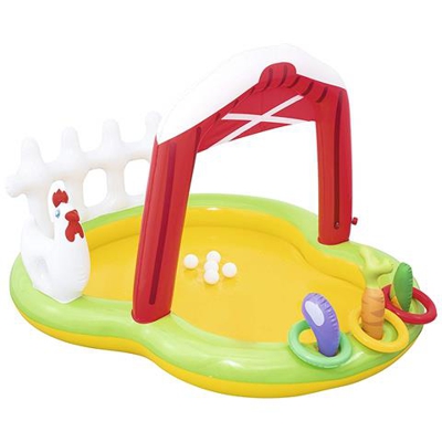 Play Center Fattoria Con Spruzzo, 175 X 147 X 102 Cm 53065, 1 Pezzo