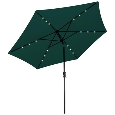 Ombrellone A Sbalzo Led 3 M Verde