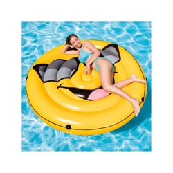 Emoticon Smile Gonfiabile Gigante Intex Isola Materassino Mare Piscina 173Cm en oferta