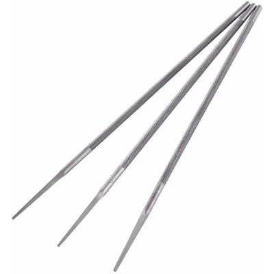 Tecno Garden - Lima per motosega catena tondino coda di topo maya pz 3 diam 5.2 mm affilatura
