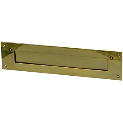 Portariviste in ottone lucido 300mm