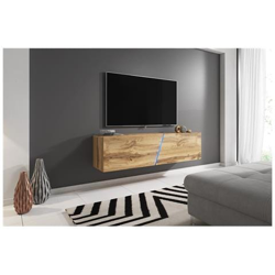 Mobile Tv Sospeso Moderno E Di Tendenza Aczi Rovere Wotan 160cm Led características