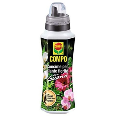 Concime per Piante Fiorite con Guano Flacone 0,5 lt - Compo