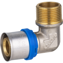 Multistrato a pressare raccordo a gomito multiprofilo maschio M20x27 Ø26 NOYON & THIEBAULT características