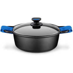 Casseruola Alta con Coperchio 24cm anche per Induzione - Monix precio