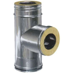 Gomito T Inox 10/15 doppia parete - Maral características
