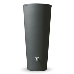 Contenitore acqua con coperchio rotondo e rubinetto in resina 'Genesis' h. 152 cm. Antracite en oferta