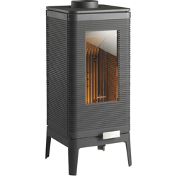 stufa a legna in ghisa 'iwaki' 7kw - Invicta en oferta