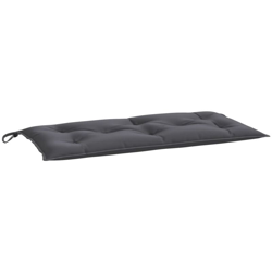 Cuscino per Panca da Giardino Antracite 100x50x7 cm in Tessuto - Antracite - Vidaxl en oferta