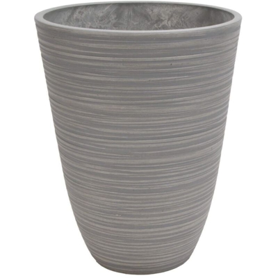 Vaso Per Piante Da Esterno Interno Di Design In Fibra Sintetica Resistente
