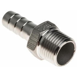 Raccordo filettato in acciaio inox per tubo connessione R 1/2' maschio x 13 mm a spine maschio - Rs Pro características