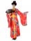 Costume geisha rosso per donna