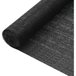 Rete per Privacy Nera 2x25 m in HDPE 75 g/m² - Nero - Vidaxl en oferta