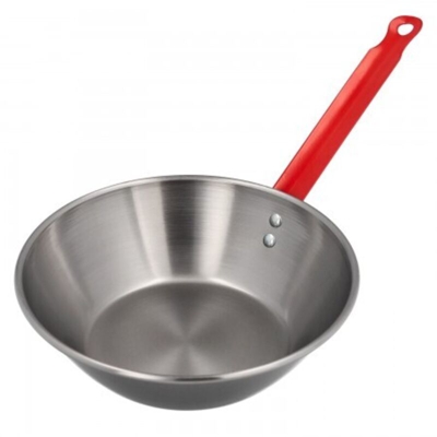 Padella Fonda Cm.36 1 Man. Acc.Carb.Spazzol. Ilsa