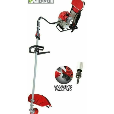 Valex - Decespugliatore a Scoppio a Zaino 52cc FGZ Spalleggiato Catalizzato