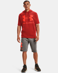 Shorts UA Rival Fleece Big Logo da uomo características