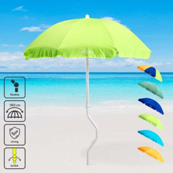 Ombrellone mare GiraFacile 180 Cm Cotone spiaggia pesca Dioniso | Verde 2 características