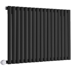 Hudson Reed Revive Radiatore Termoarredo Elettrico di Design Orizzontale - Elemento Riscaldante Termostatico - Termosifone con Finitura Opaca Nera características