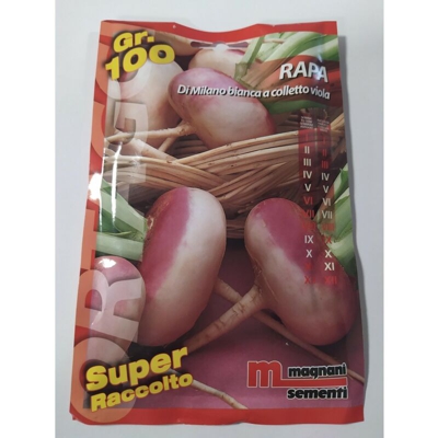 Magnani Sementi - Rapa di Milano a Colletto Viola 100 gr