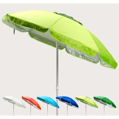 Ombrellone mare spiaggia 200 cm antivento protezione uv Sardegna | Verde 2