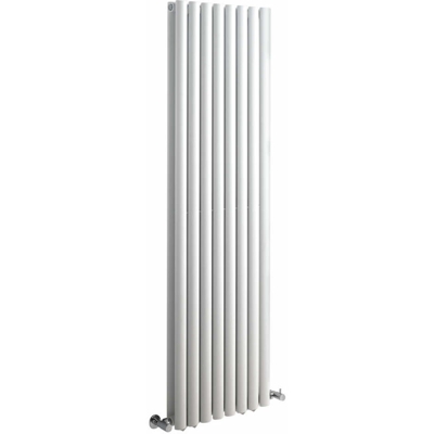 Hudson Reed Revive Radiatore Termoarredo di Design Verticale Moderno - Termosifone con Finitura Bianca - Design a Colonna - 1600 x 472 x 78mm - 1638W