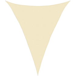 vidaXL Vela Parasole 160 g/m² Crema 5x7x7 m in HDPE - crema precio