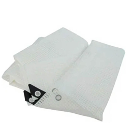 Telo Retinato Occhiellato Leno Kristal 160 gr/mq 6 x 10mt - Hand en oferta