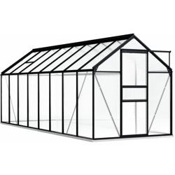 Serra con Telaio Base in Alluminio Antracite 9,31 m2 - Antracite - Youthup precio