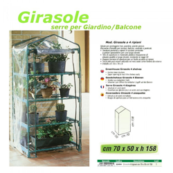 Betty garden serra da terrazzo a 4 ripiani precio