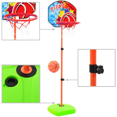 YOUTHUP Set da Pallacanestro per Bambini - Multicolore