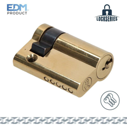 Cilindro in ottone 10 + 35mm totale 45mm con 3 chiavette incluse precio