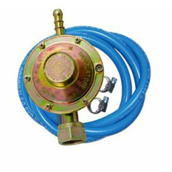 Kit regolatore alta pressione gas con tubo 2 m tubo fascette inox stufa barbecue características