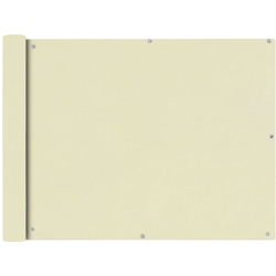 Paravento da Balcone in Tessuto Oxford 90x600 cm Crema - Bianco - Youthup características