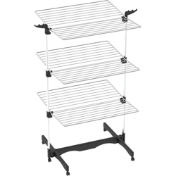 Stendibiancheria Vertical 40 In Alluminio Modulabile Con Porta Grucce Antiruggine - Colombo características