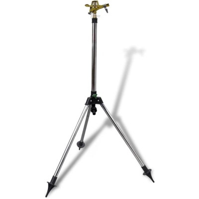 Impulso Sistema di innaffiatura giardino annaffiatoio base treppiede - Argento