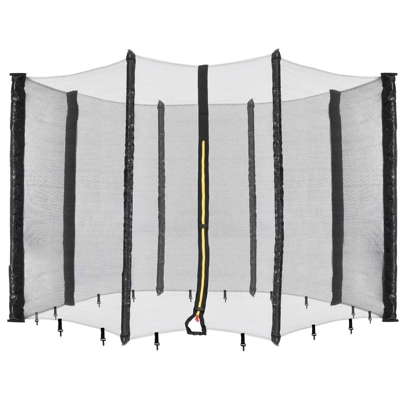 Rete di protezione per tappeto elastico 490 cm - 8 pali - Arebos