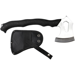 Ascia Third in acciaio inox 420, misura complessiva 37 cm, mango in ABS nero, con copertura in nylon, S4100-1 precio
