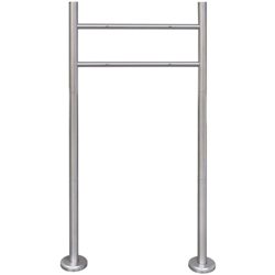 Supporto per la casetta della posta in acciaio inossidabile - Argento características