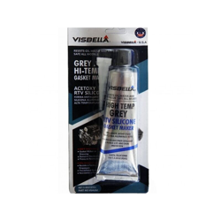 Tradeshop - SILICONE SIGILLANTE NEUTRO RTV GREY RESISTENTE FINO 600 GRADI GIUNTI ACQUA OLIO precio