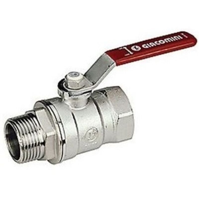 Valvola a sfera 1/2 ' m-f con leva maschio femmina r854lx023 - Giacomini