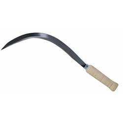 Falciola dentata per cereali 'Sorrento' in acciaio forgiato a mano 'Made in Italy' -N.4 31 cm x 2.2 cm características