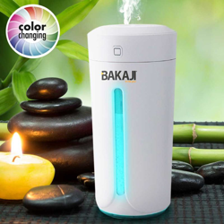 Umidificatore Diffusore Aromi USB Luce LED 7 Colori Aromaterapia Casa Auto Bianc en oferta