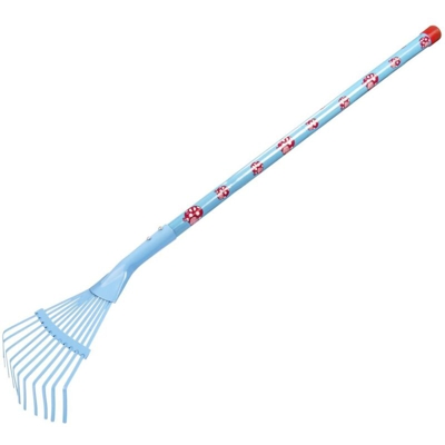 Rastrello In Metallo Azzurro - Stocker