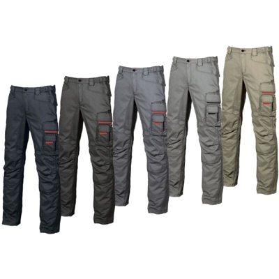 Pantaloni Da Lavoro Smile U-Power Grey Meteorite | 50