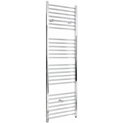Hudson Reed Kent Scaldasalviette Elettrico Piatto di Design Verticale - Termoarredo Bagno a Scaletta Moderno - Acciaio Cromato - 800W - 1800 x 400mm