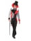 Costume giacca coda di rondine giullare adulto características