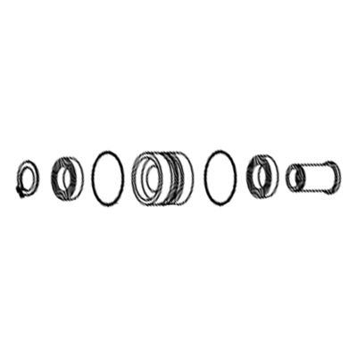 Lisam Parts - Antivibrante inferiore per abbacchiatore Lisam Swing originale