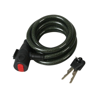 Catena Antifurto Moto Bicicletta Con Lucchetto Chiavi Acciaio 100Cm Vari Colori