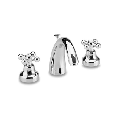 Gruppo per lavabo bocca alta con scarico serie vittoriana - GS