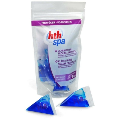 Chiarificazione dell'acqua nuvolosa monodose per spa -HTH SPA